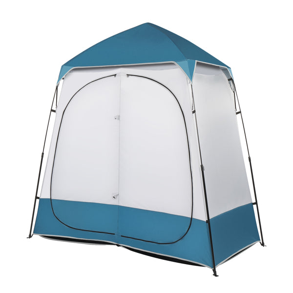 Portable Privacy Changing Tent - Blue & White