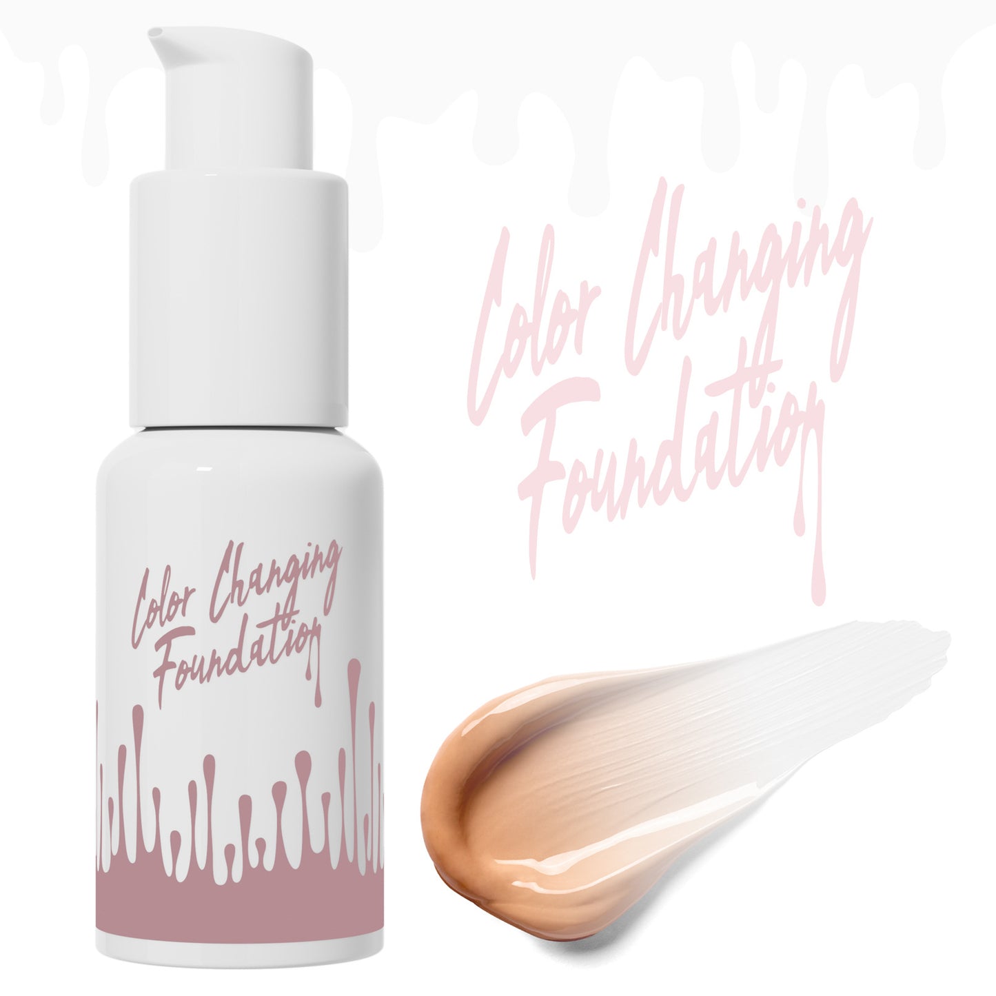 Color-Changing Liquid Foundation - Moisturizing & Long-Lasting Face Makeup