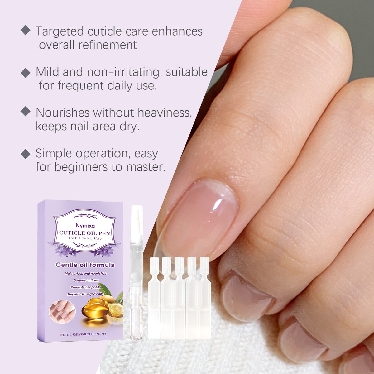 Cuticle Oil - Moisturizing Nail Care, 10.5ml