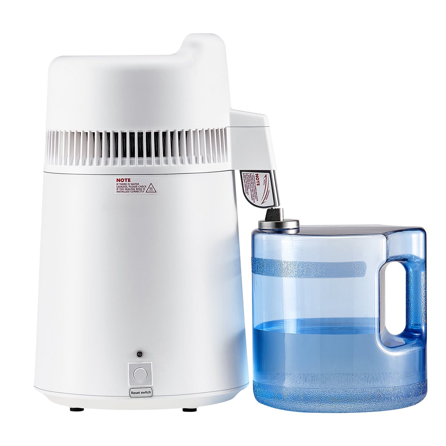 6L Water Distiller Machine - Countertop Purifier with Stainless Steel & 900W
