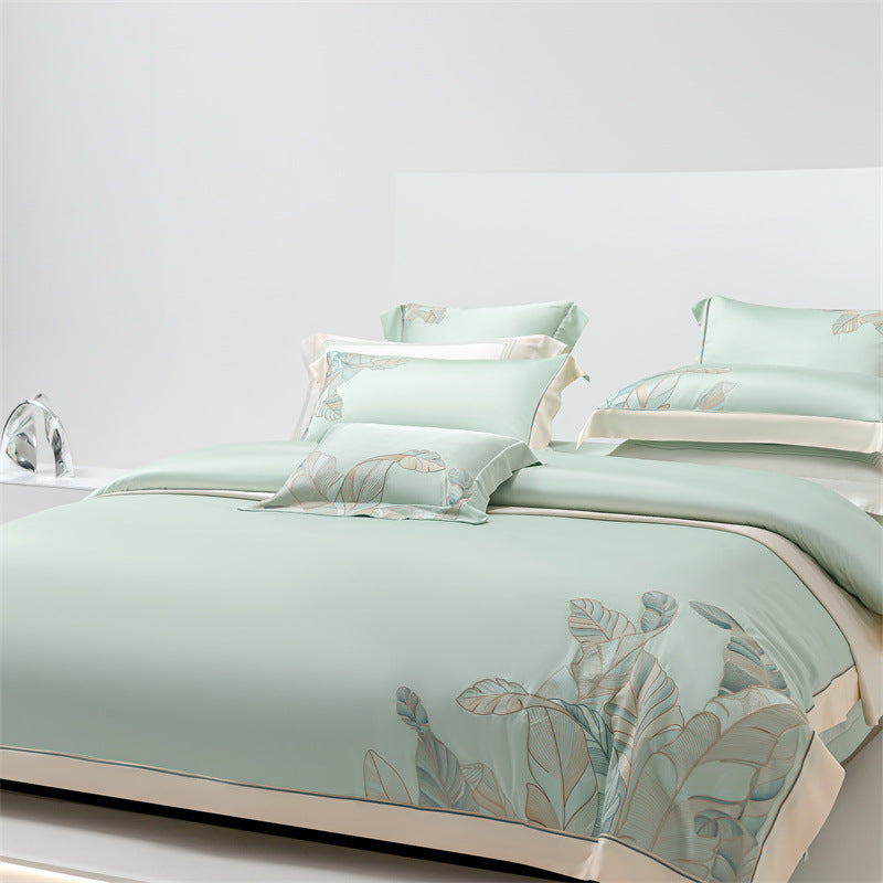 4-Piece Tencel Ice Modal Bedding Set - Soft, Breathable, Hypoallergenic