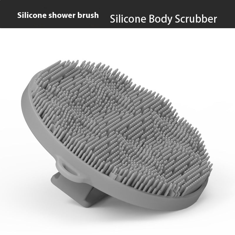 Silicone Massage Brush Head Bath Brush - Multiple Colors