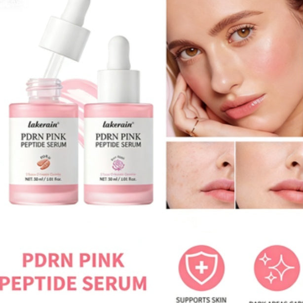 Pink Peptide Hydrating Facial Serum - Moisturizer for All Skin Types