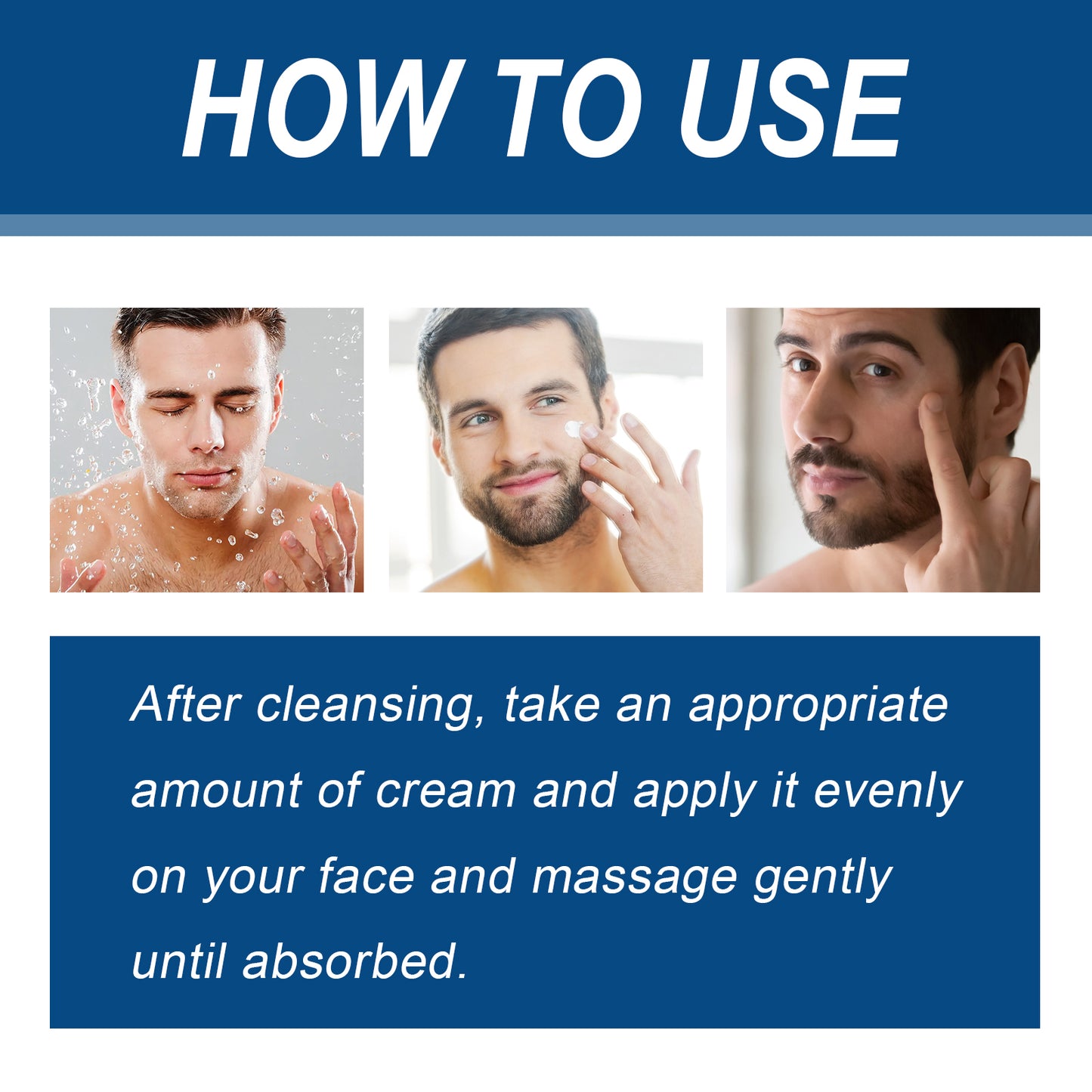 Anti-Aging Moisturizing Lotion for Men - Firming & Hydrating Face Cream