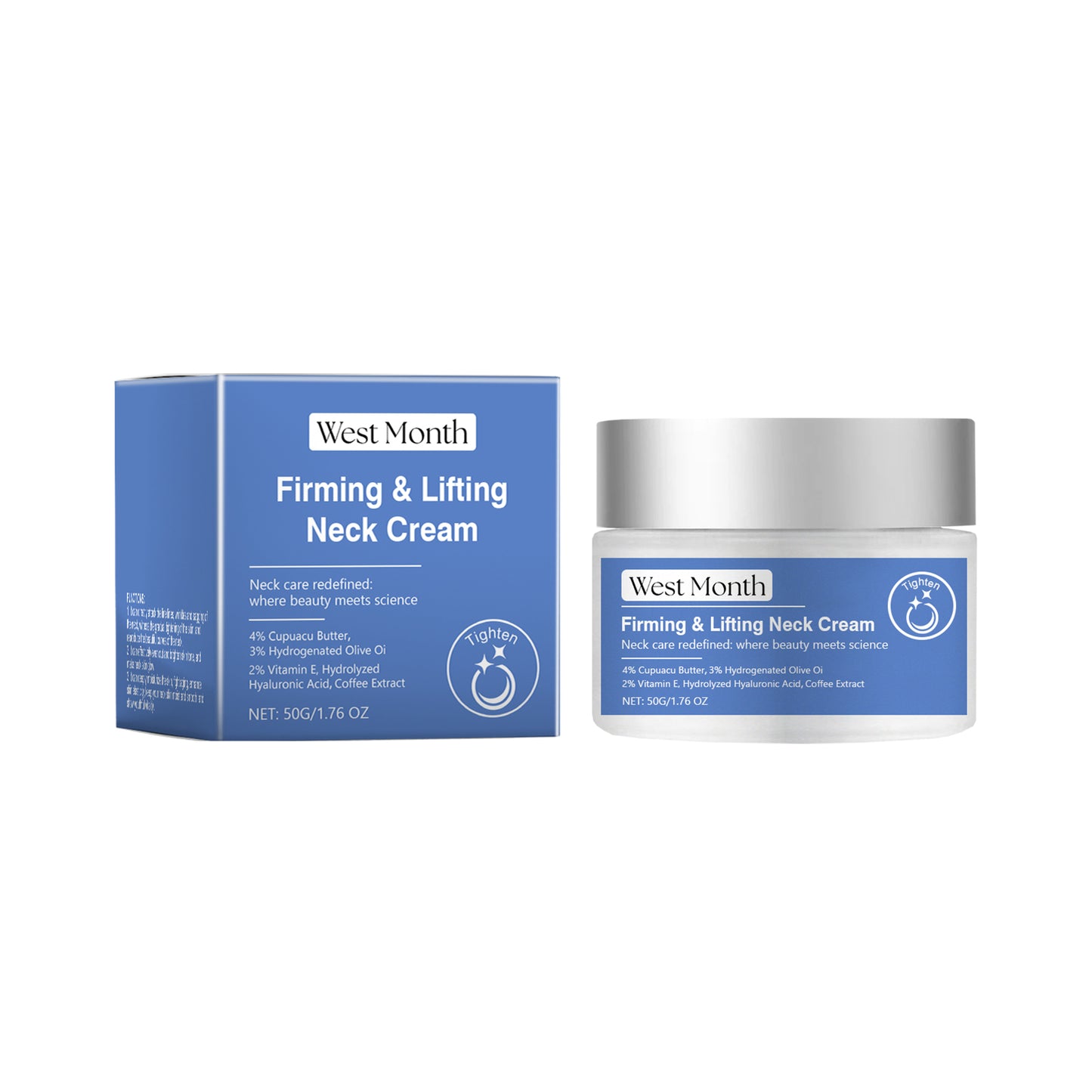 Firming Neck Cream - Moisturizing Anti-Aging Skin Care for Neck Lines