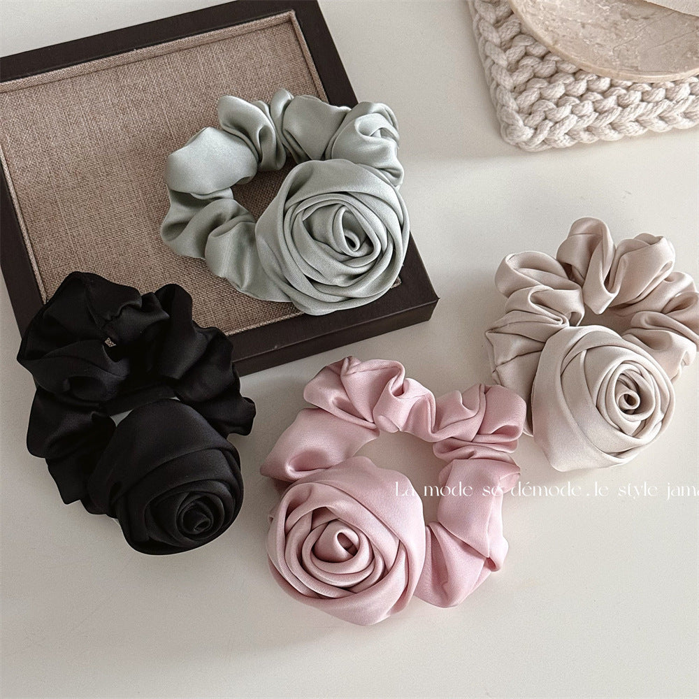 Vintage Satin Headband - Korean Style Hair Accessory
