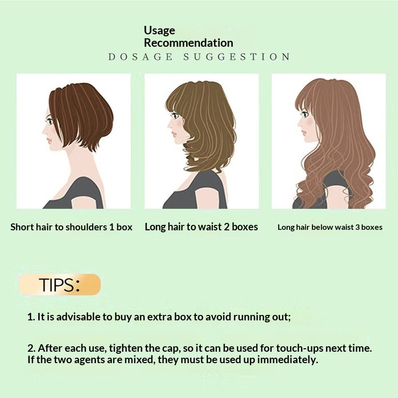 Plant-Based Hair Dye Cream - Gray Coverage
