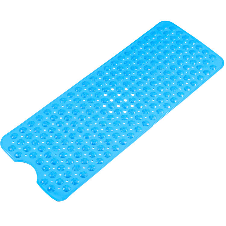 Non-Slip Bathtub Shower Mat with Suction Cups - Lengthened PVC Foot Mat