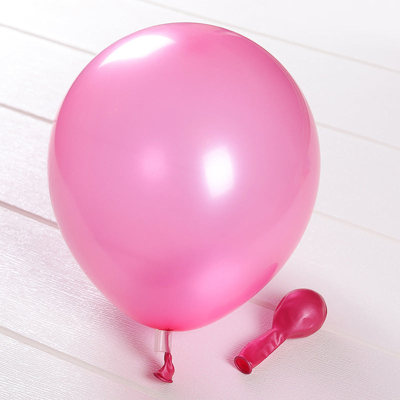 Assorted Latex Balloons for Wedding and Party Decorations - 100PCS