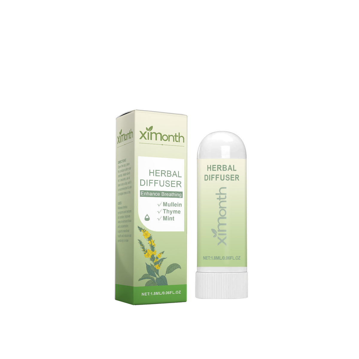 Herbal Nose Drain Plunger Gentle Cleaning
