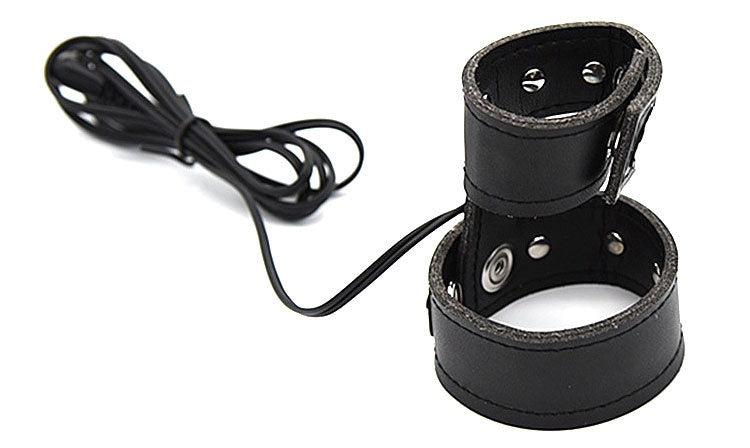 Men's Electric Shock Penis Ring Urethral Plug with Remote Control - Adult Wellness