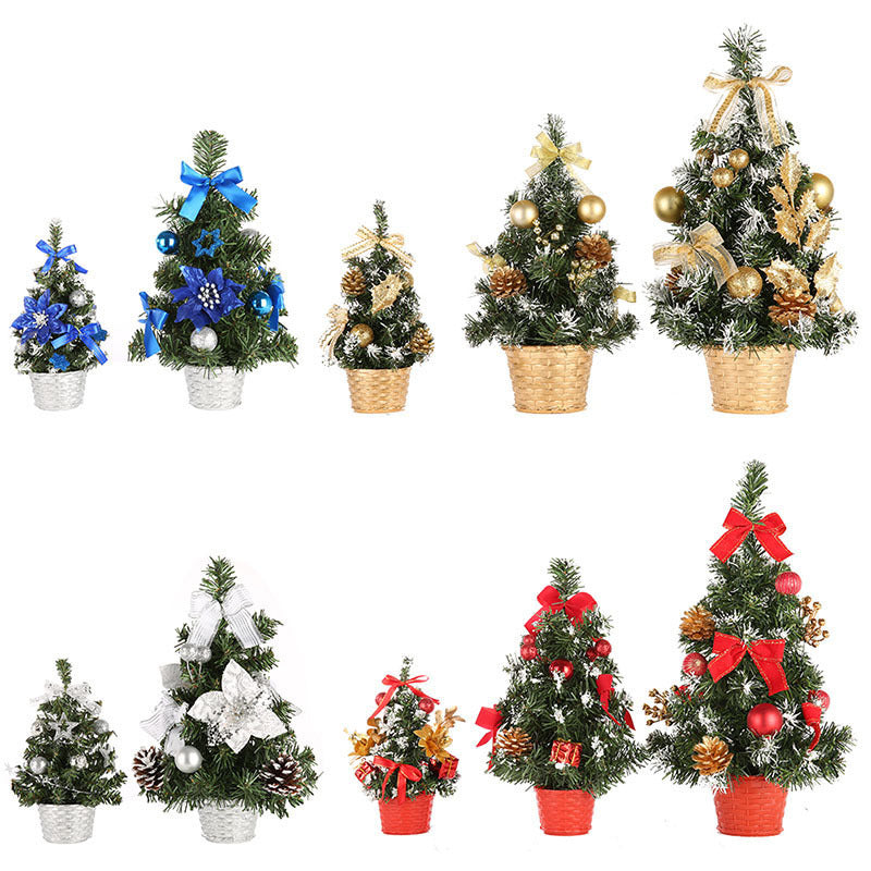 Mini Artificial Christmas Tree Decorations 40cm Festive Holiday Decor
