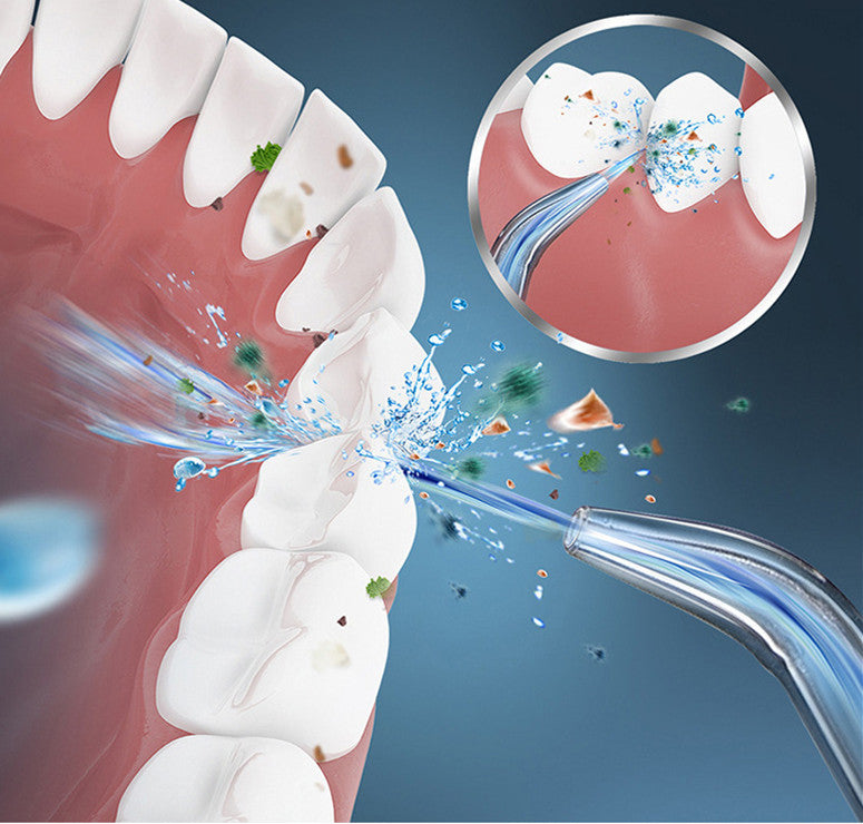Portable Water Flosser Oral Irrigator with USB Charging and Custom Colors