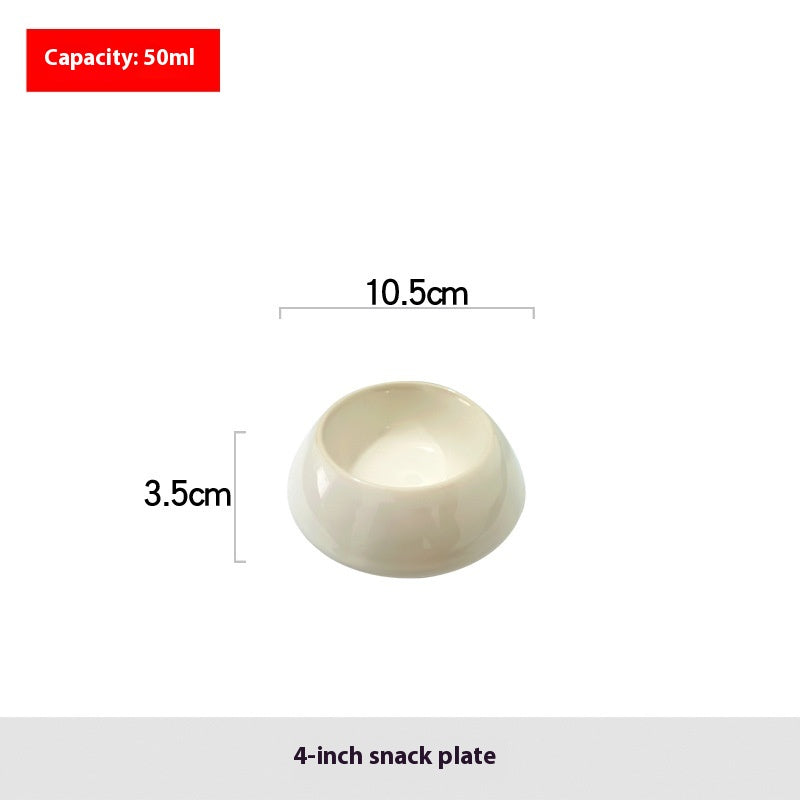 Deep Dinner Plate Set - Creative Western Style Porcelain Dinnerware