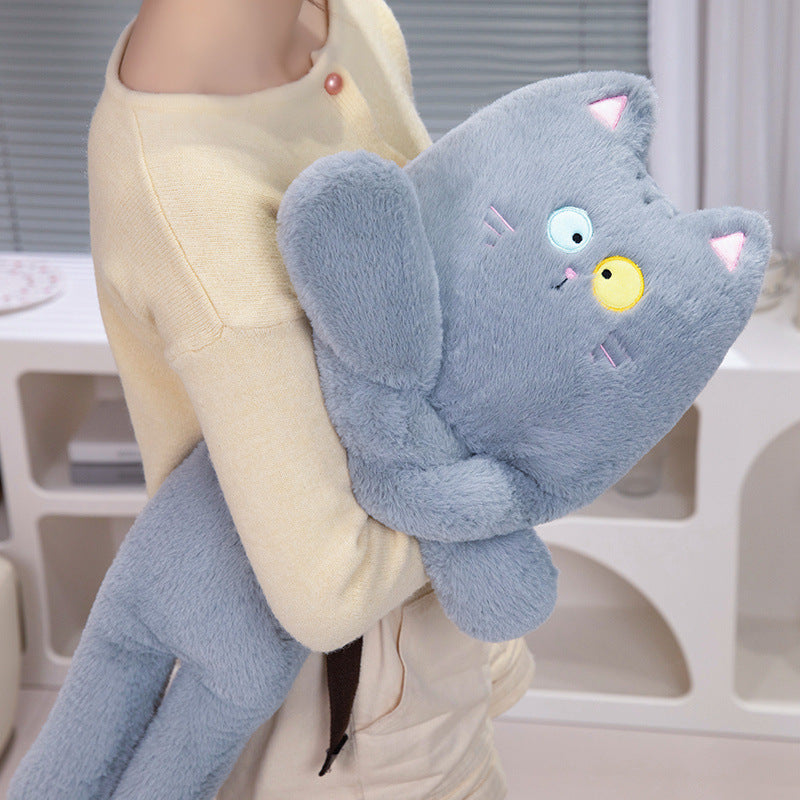 Long Cat Pillow Support Cushion for Sleeping & Relaxation - Large Size Plush Toy