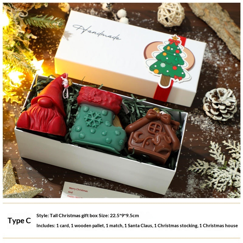 Christmas Candle Gift Sets - Aromatherapy Holiday Decorations & High-End Gift Boxes