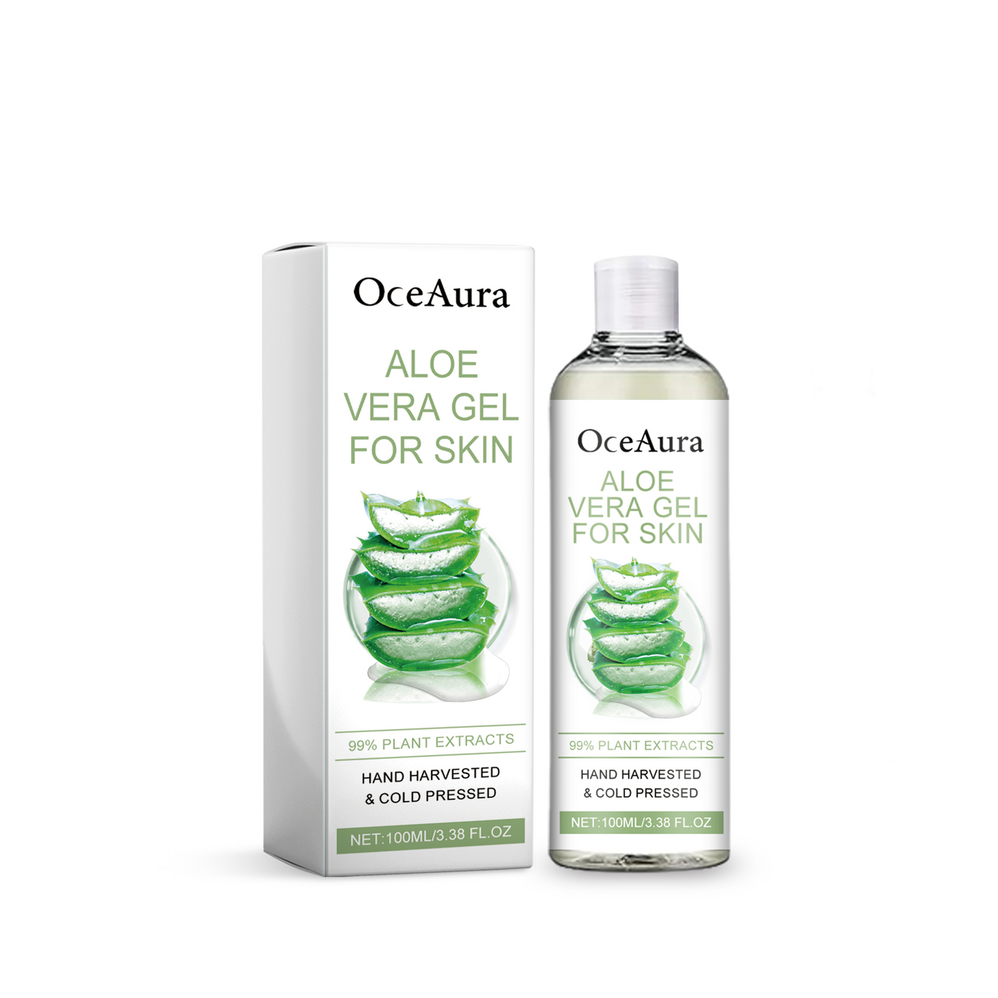 Moisturizing Aloe Vera Gel - 100ml Skin Repair & After-Sun Soothing Treatment