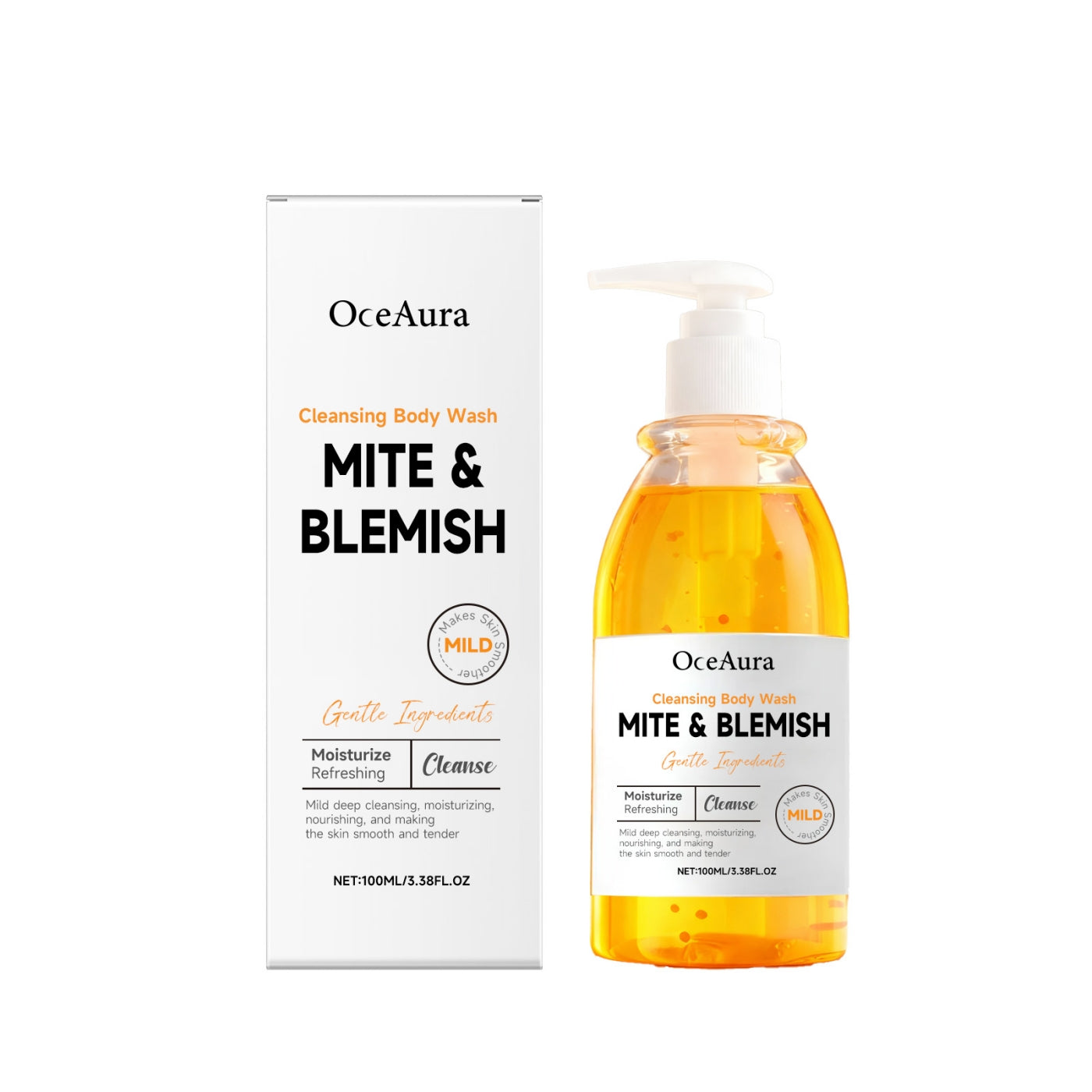 Body Cleansing Shower Gel 100ml - Hydrating Skin Care for Daily Use