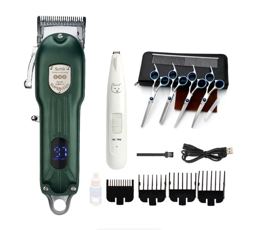 Digital Display Electric Rechargeable Hair Clipper