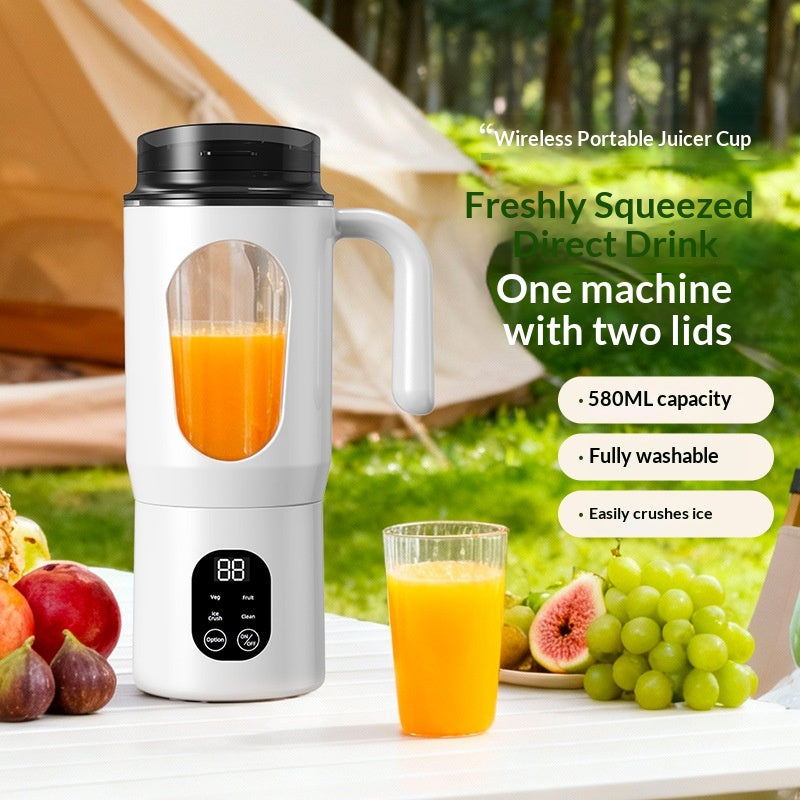 Rechargeable Portable Fruit Juicer Cup with Pulp Separation - Multiple Colors