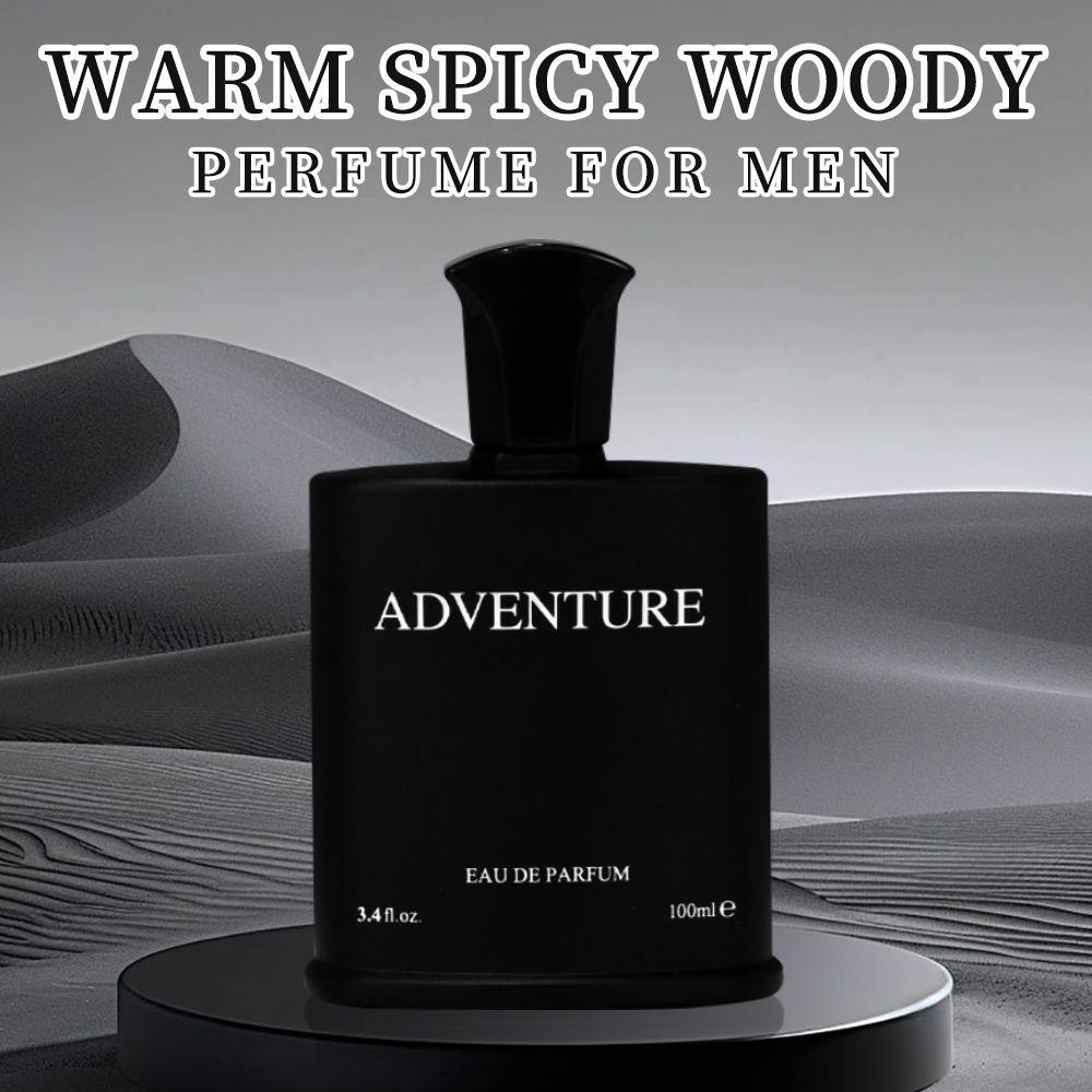 Men's Eau de Toilette - Fresh Citrus and Woody Fragrance for Daily Wear