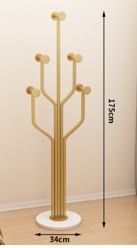 Multi-Functional Wrought-Iron Clothes Drying Rack for Home Bedroom Storage