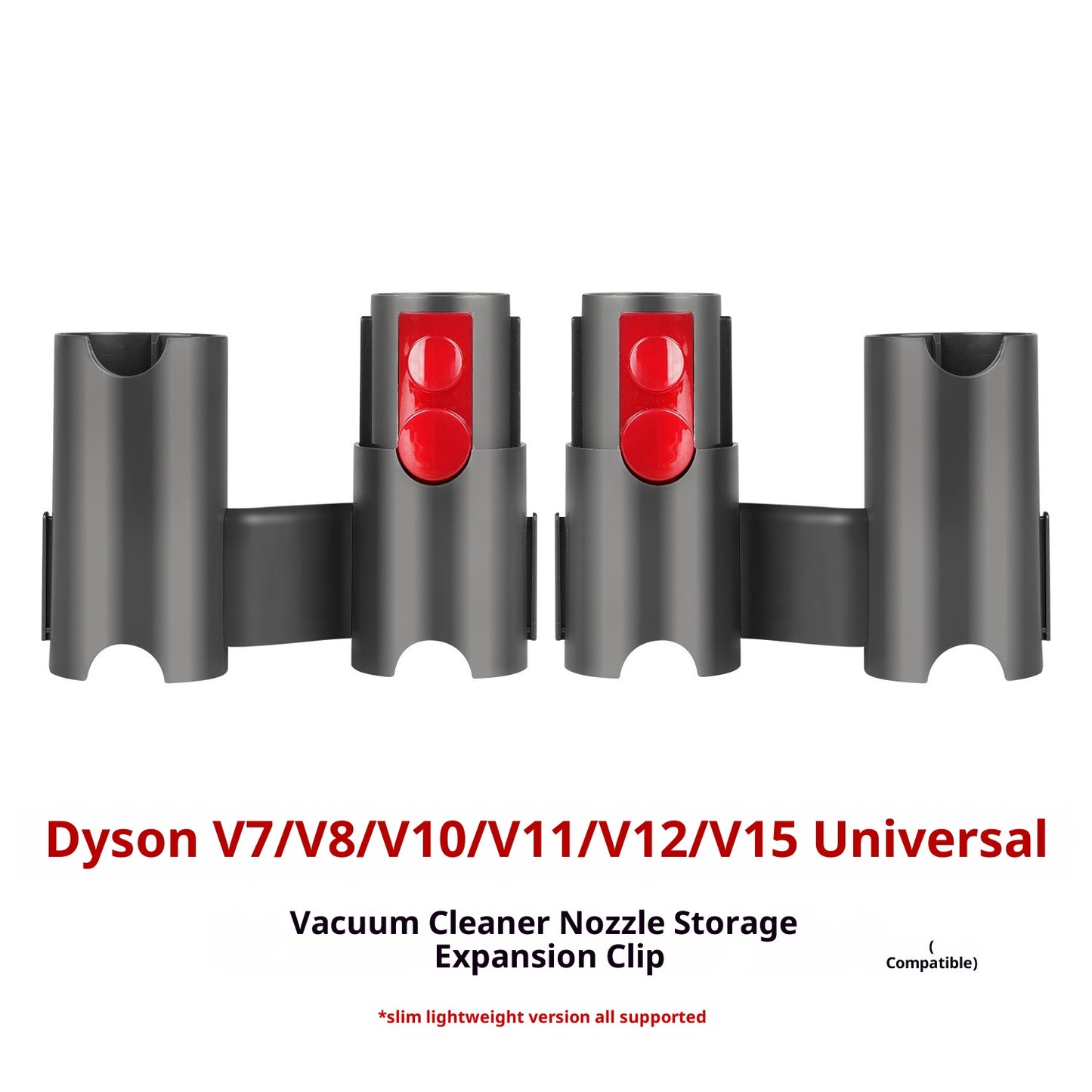 Home Storage Expansion Bracket - Dyson Vacuum Cleaner Mounting Accessory - 1 Pair