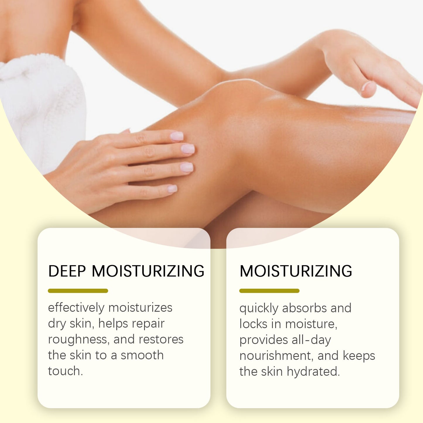 Vitamin E Moisturizing Body Oil - Hydrating Jojoba & Oat Skin Care, 100ml