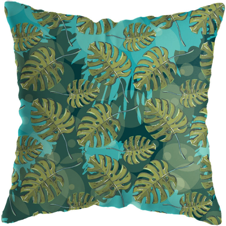Tropical Plant Cushion Cover for Sofa Living Room Home Decor 45x45cm