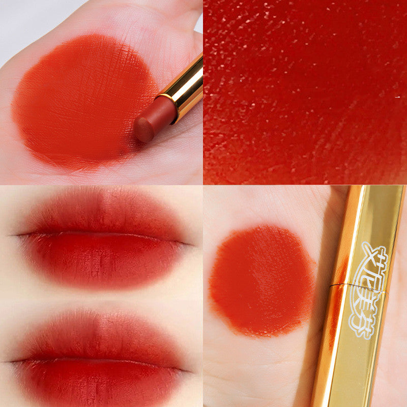 Moisturizing Lipstick - Lightweight, Long-Lasting Lip Color for Student Makeup
