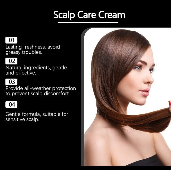 Gentle Nourishing Scalp Care Cream - 100ml Hair & Skin Treatment