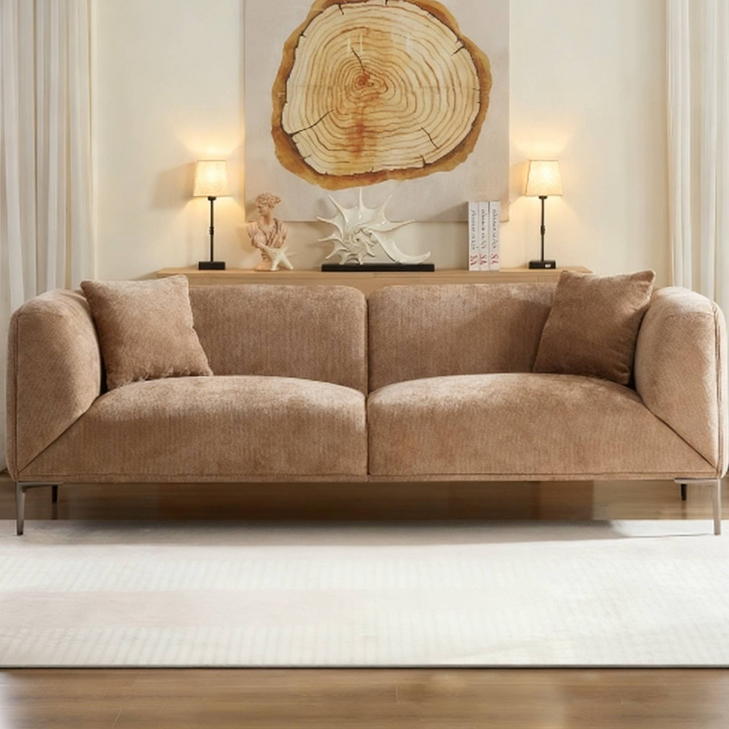Modern Sofa For Living Room Family Movie Nights & Reading Hours