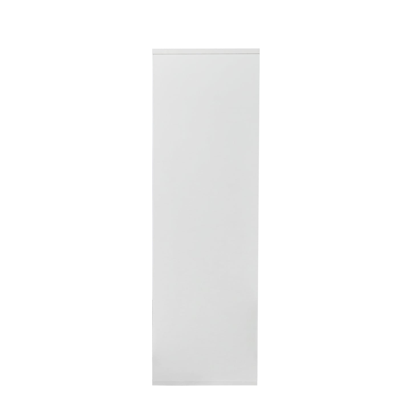 Two Door Bathroom Mirror Cabinet with Tissue Slots - White