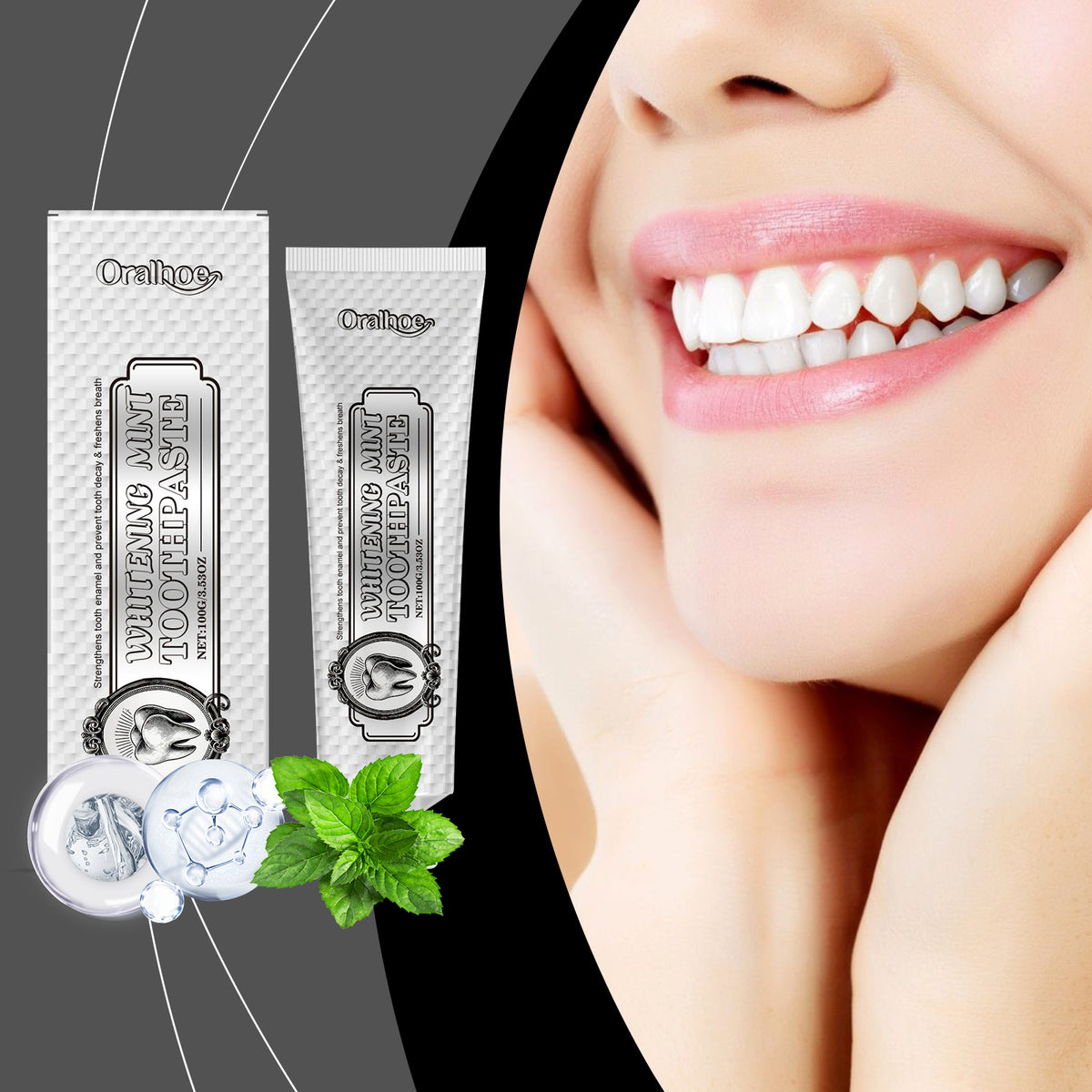 Bright White Mint Toothpaste 100g