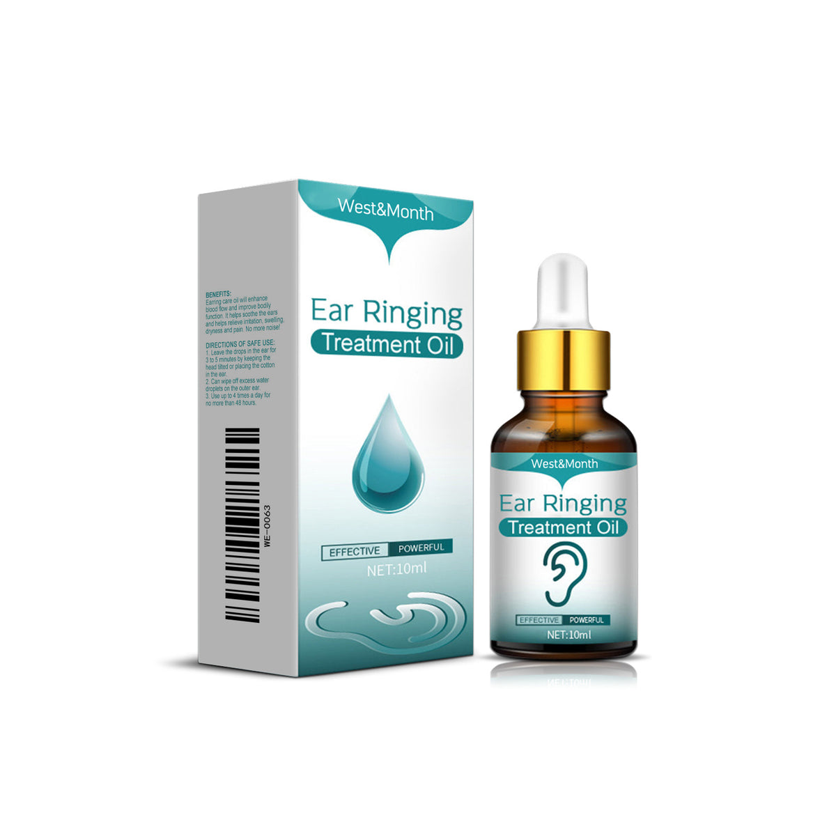 Gentle Ear Drops - Cleansing & Soothing Care, 10ml