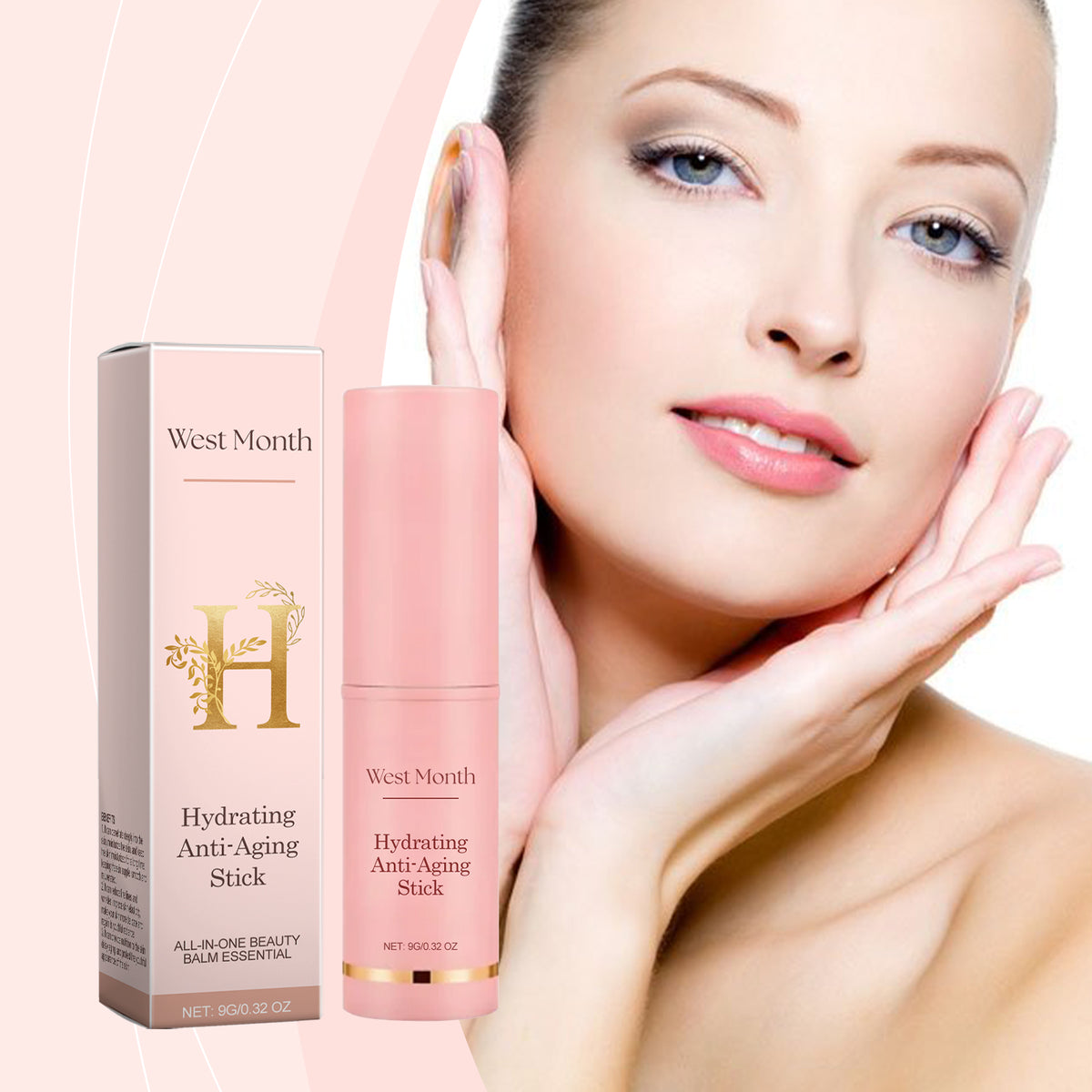 Anti-Wrinkle Hydrating Stick 9g Facial Care Moisturizer for Skin