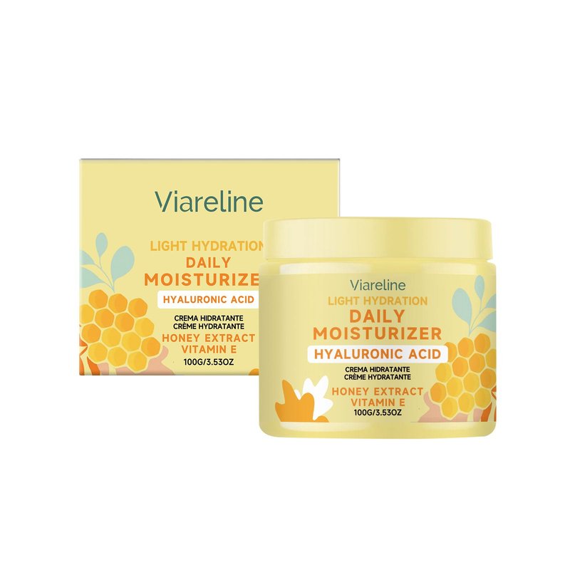 Hydrating Face Moisturizer 100g - Light Hydration Cream for Skin Care