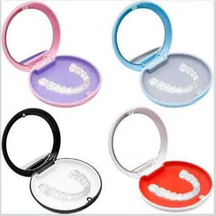 Universal Retainer and Aligner Storage Box - Airtight, Compact, Modern Design
