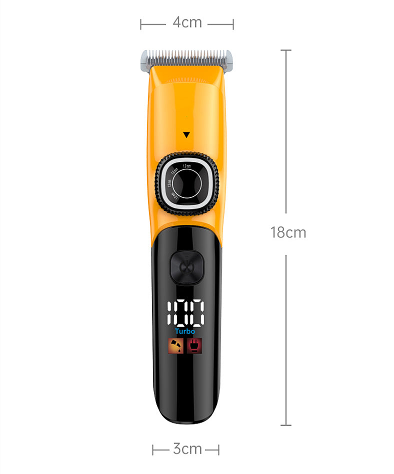 Rechargeable Hair Clipper & Trimmer Set for Salon & Pets - Multi-functional