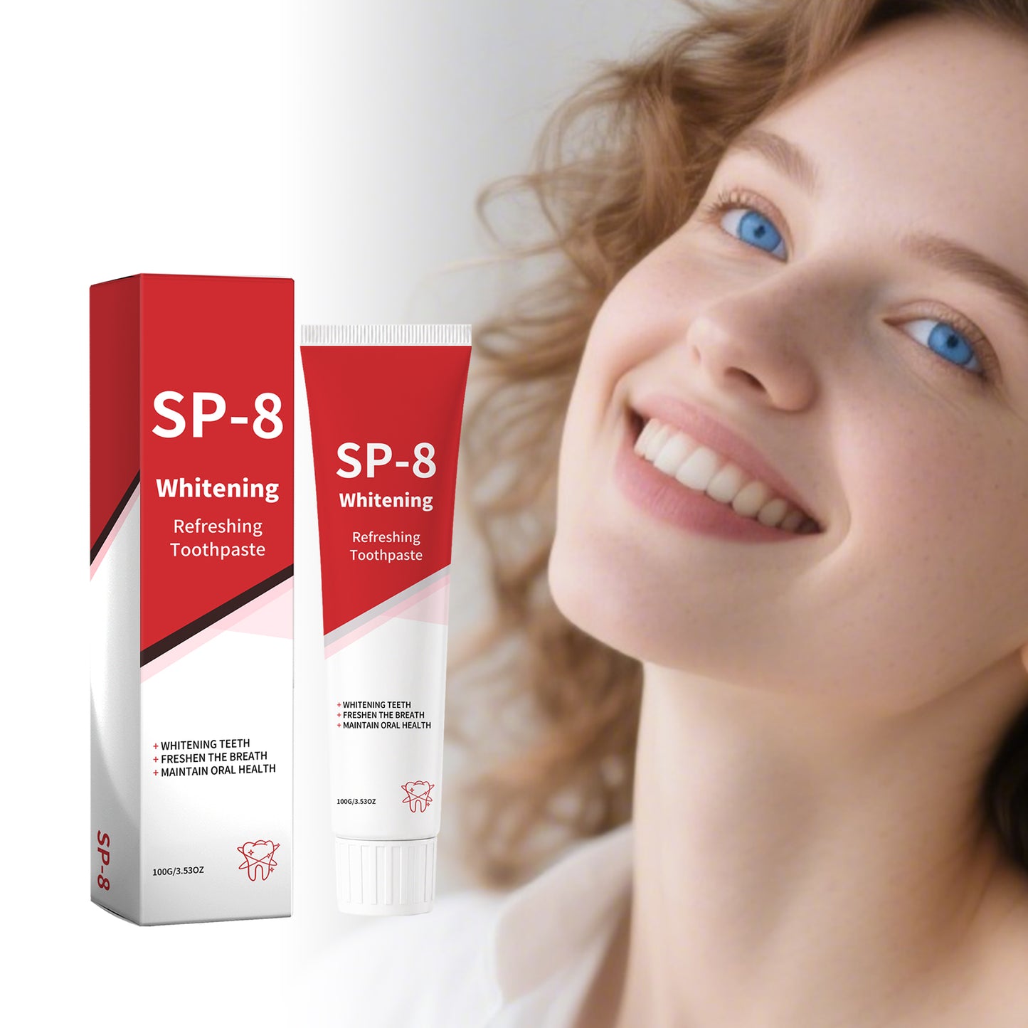 Fresh Breath Toothpaste 100g Brightening Oral Care for Daily Use