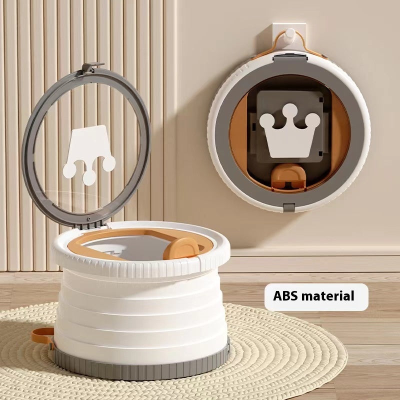 Children's Portable Folding Toilet & Urinal - Travel Bedpan for Kids