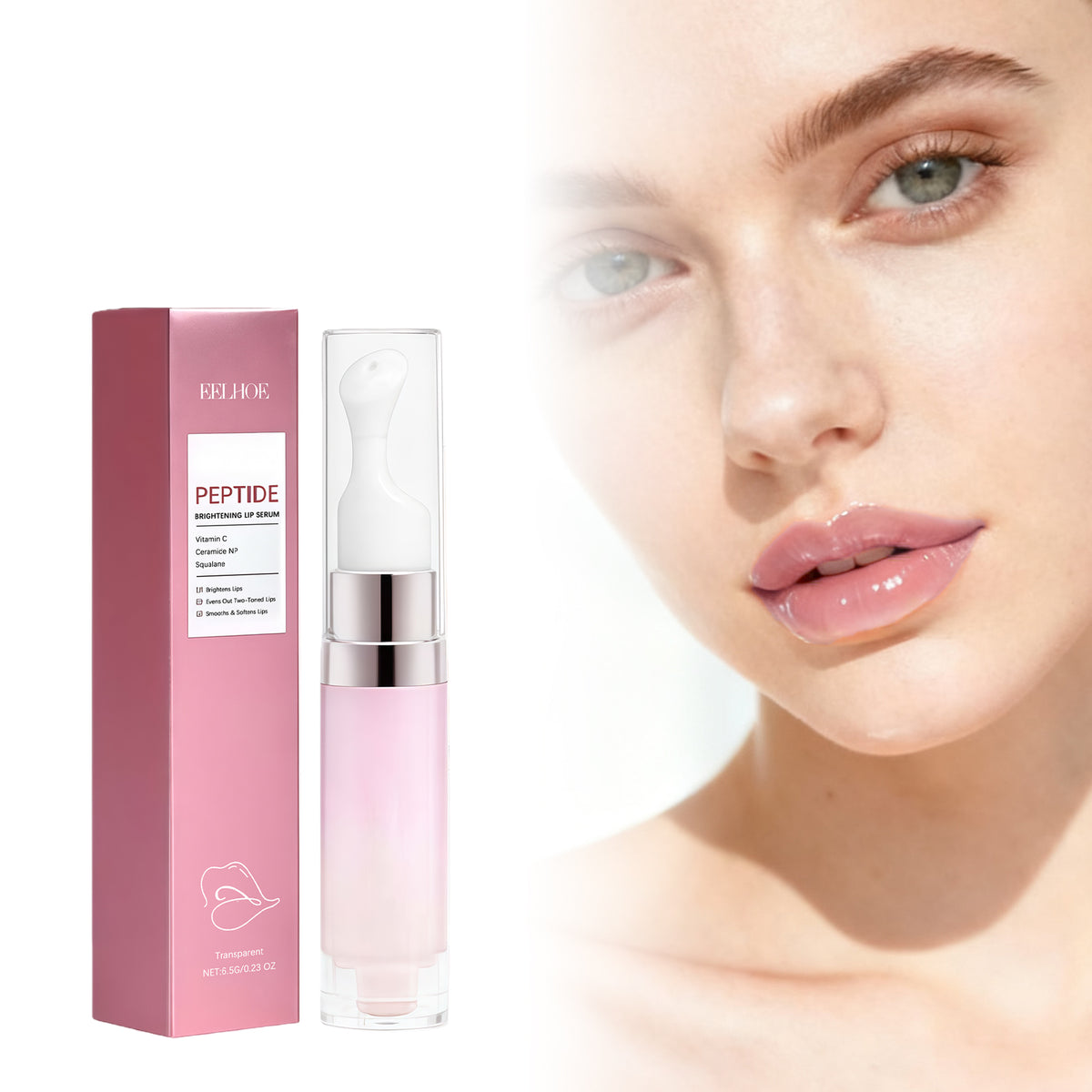 Skin Brightening Moisturizing Lip E Ssence -transparent Color-6.5g 1