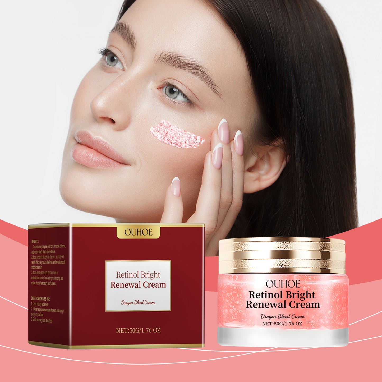 Rosehip Anti-Wrinkle Facial Cream - Moisturizing & Firming Skin Care