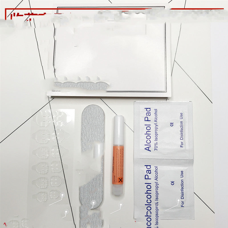Custom Handmade Fake Nails with Application Kit