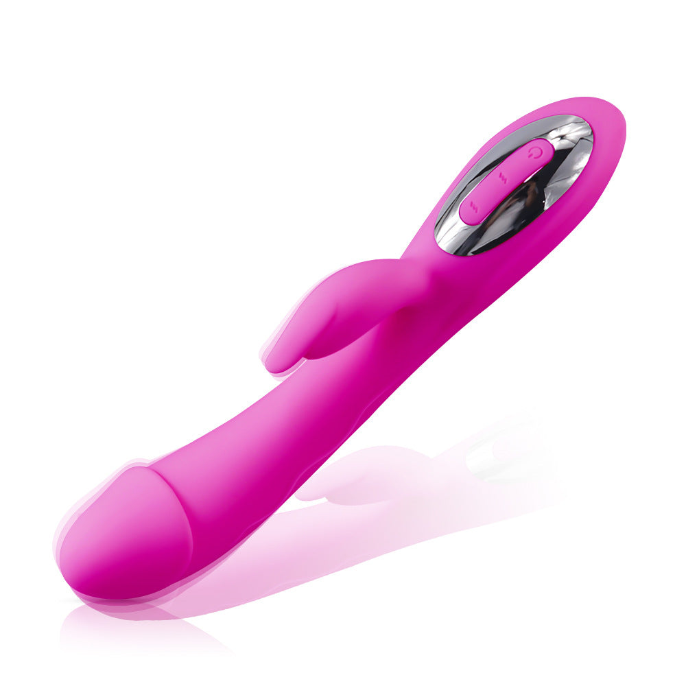 G-Spot Vibration Female Massage Device - Manual Silicone Adult Wellness