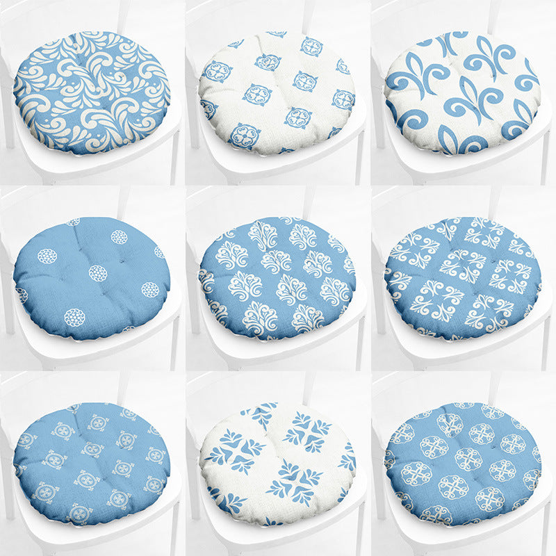 Home Chair Cushion Cover Cotton Linen 40x40cm Multiple Styles & Sizes