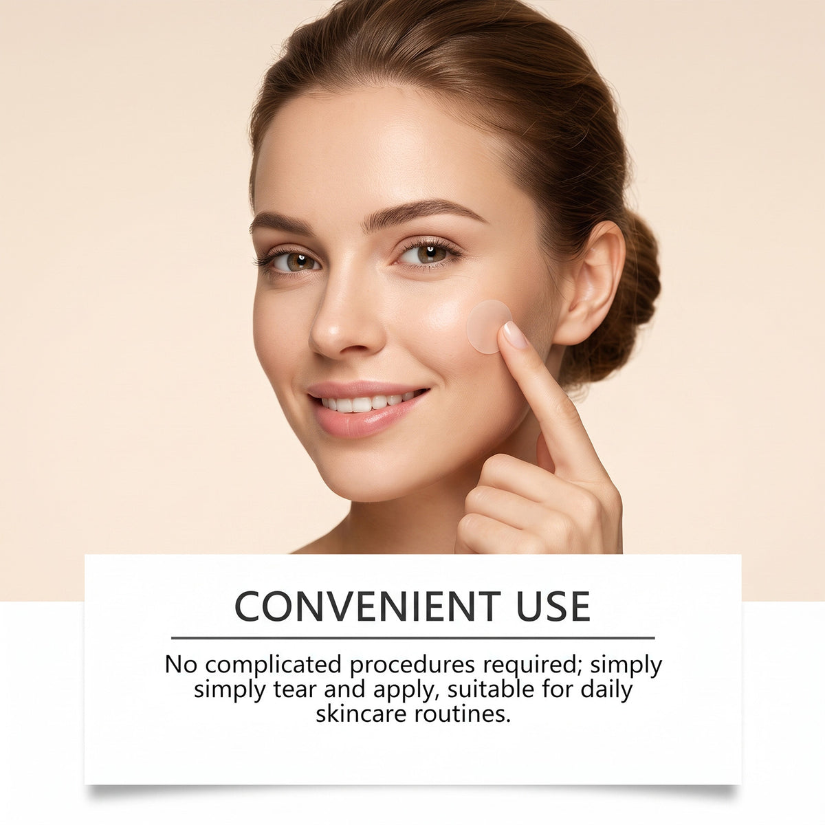 Skin Care Patch With A Gentle Formula Thats Skin-friendly And