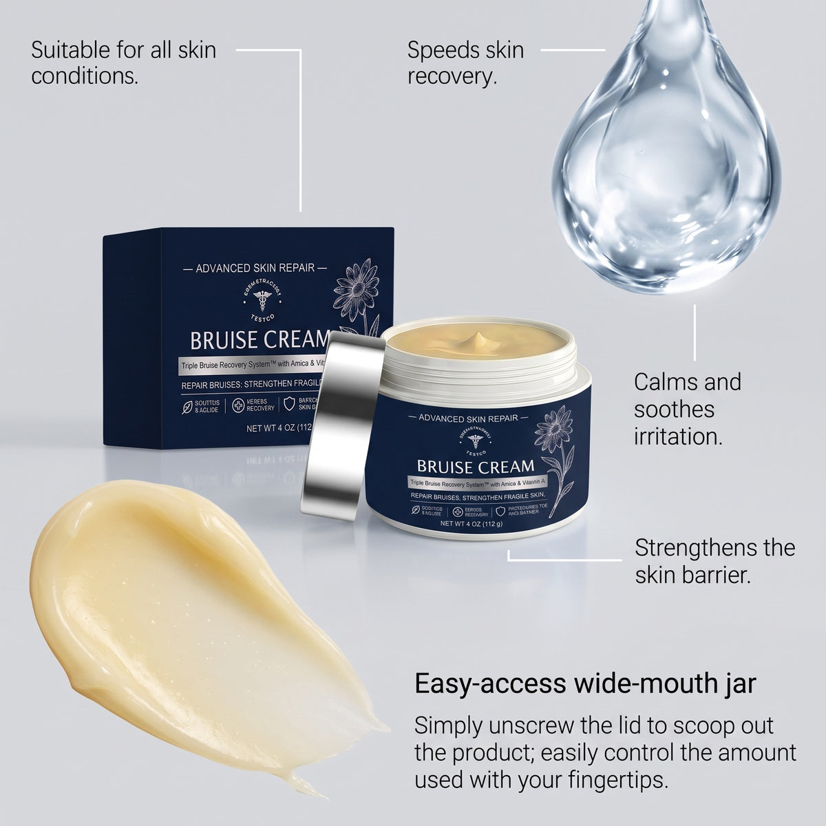 Herbal Skin Care Balm - 112g Moisturizing Body Balm