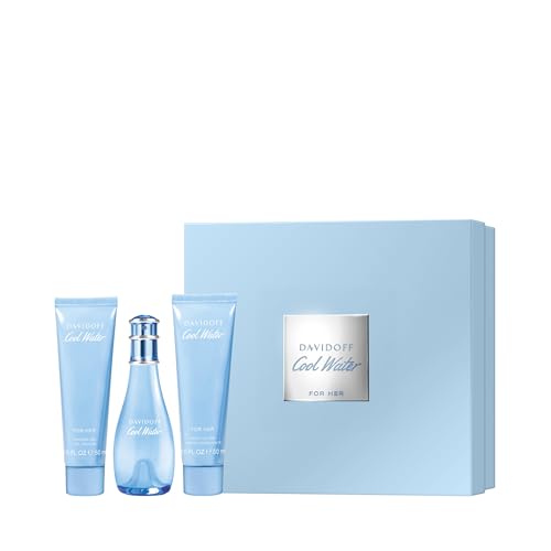 Davidoff Cool Water Eau de Toilette ? Fresh Floral Women's Perfume ? With Notes of Watermelon, Lily of the Valley & Musk ? Long Lasting Fragrance