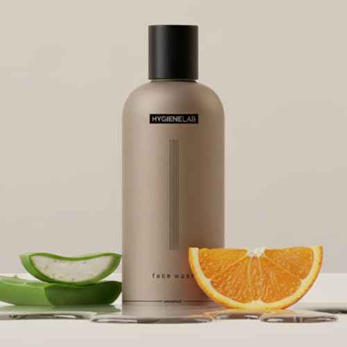 HygieneLab Face Wash ? EWG Verified, Gentle & Hydrating Cleanser with Aloe, Niacinamide & Vitamin C, Removes Dirt Without Stripping Skin (5 fl oz)